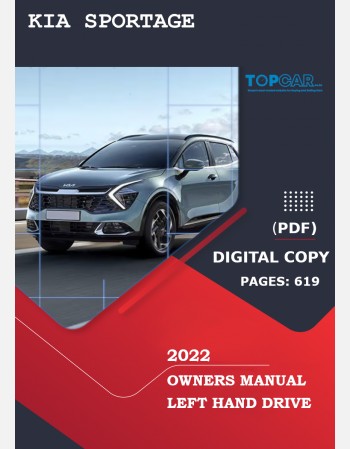 kia sportage 2022 owners manual
